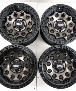 VW Transporter T5 T6 17” Alloy wheels Axe AT4 Satin Bronze Swamper 5x120 Amarok