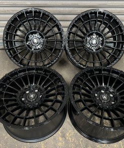 Ford Ranger 20” Alloy wheels Spartan SW5 Gloss Black Alloy wheels 6x139 Hilux