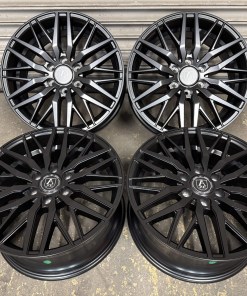 2024 2025 Ford Transit Custom VW T7 18" Axe EX30T Alloy Wheels Satin Black 6x120