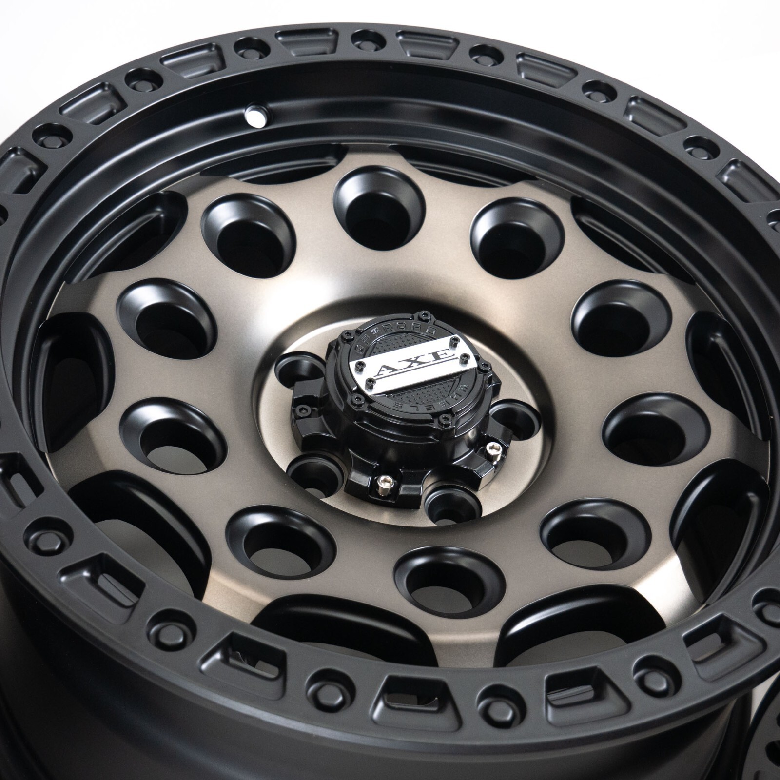 VW Transporter T5 T6 17” Alloy wheels Axe AT4 Satin Bronze Swamper 5x120 Amarok - Image 8